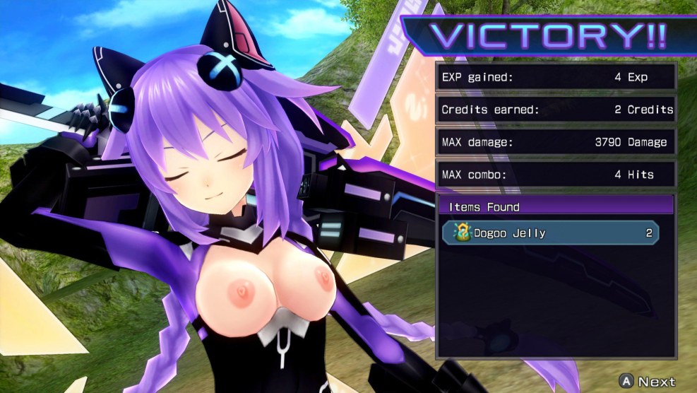HyperDimension Neptunia Re; Birth1 Nude Mod