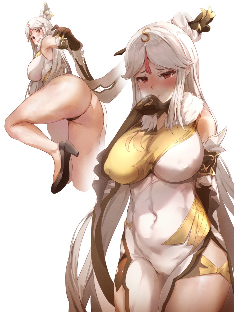 Nin Guang Tits Genshin Impact