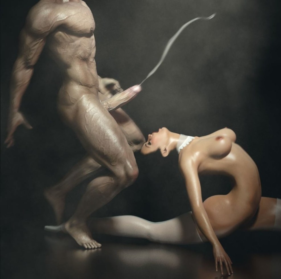 A man fertilizes a woman