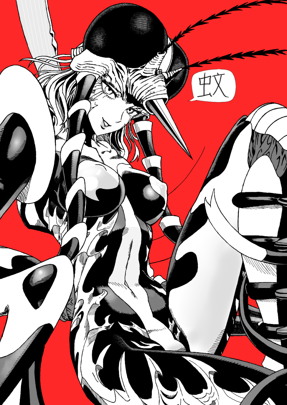 One Punch Man Queen Moskitov Tits