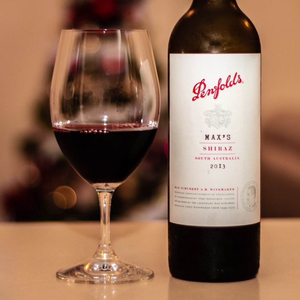 Reading the label of wine