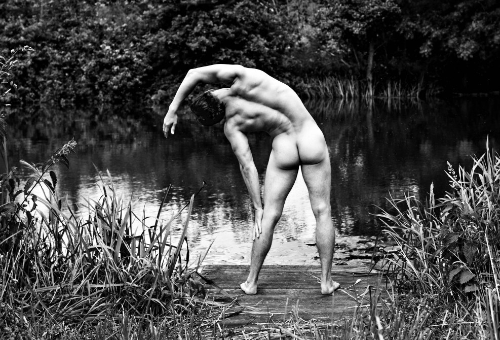 Natural male nudity