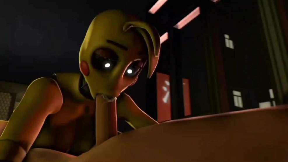 FNAF 3D XXX Chika stripper