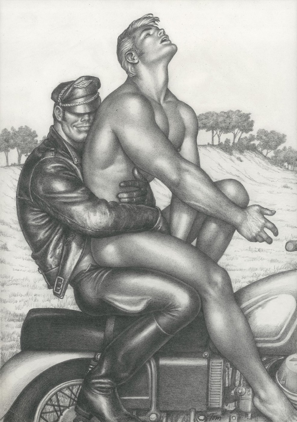 Homoerotic drawings Tom Finland