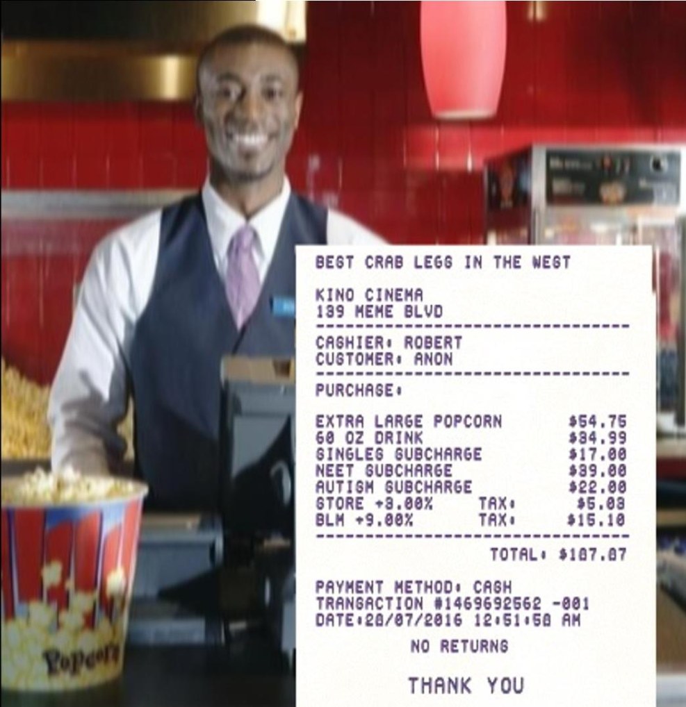 Here's Your Receipt Sir