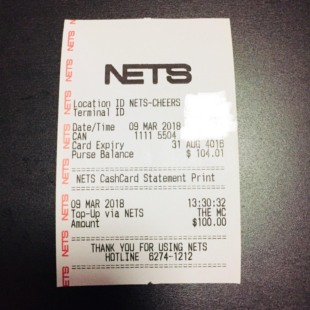 Grocry Shop Receipt