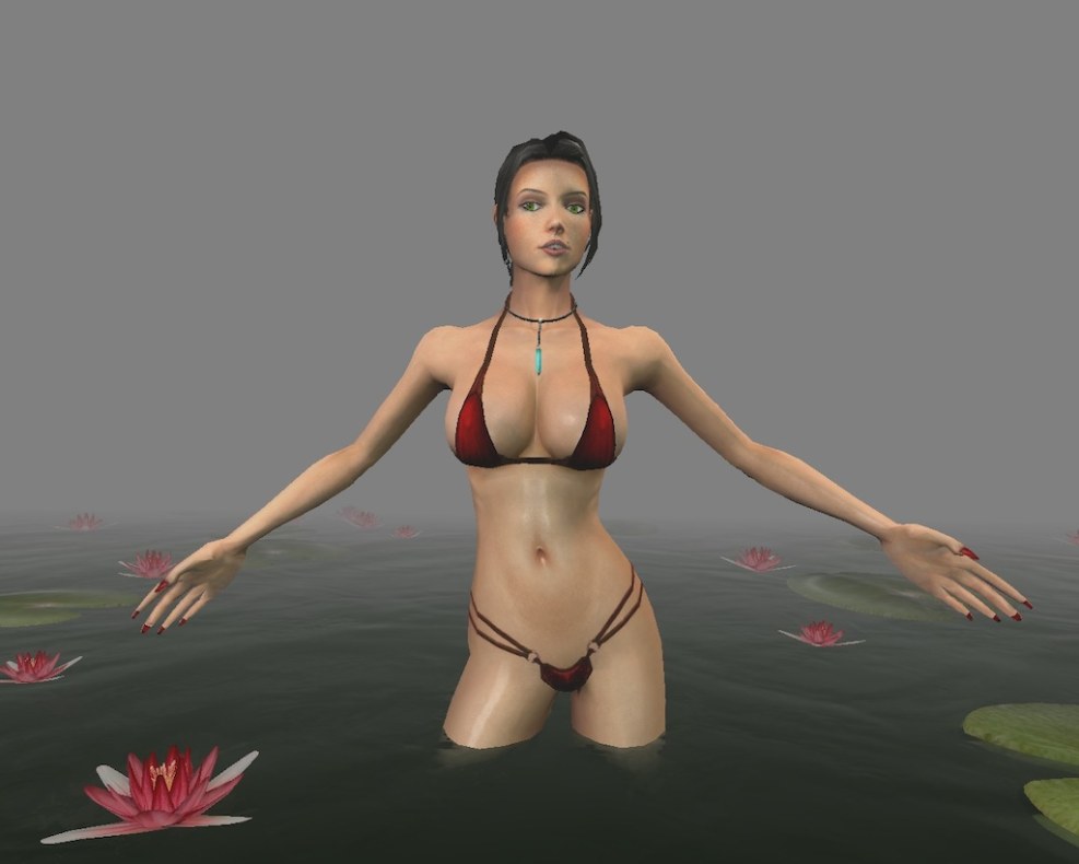 Claire Redfield 3D Futanari
