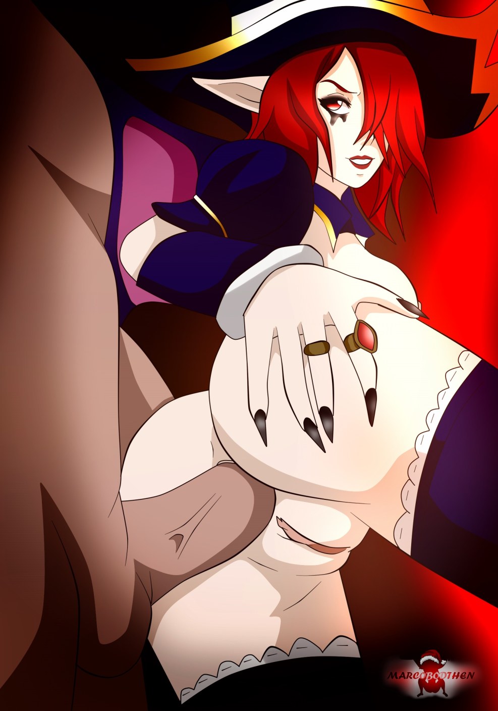 Hentai Lol Witch Morgan