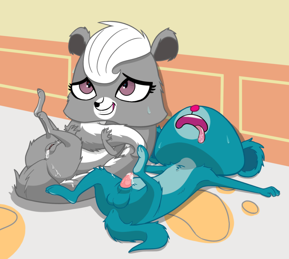 Paradise Paty Sax cartoon