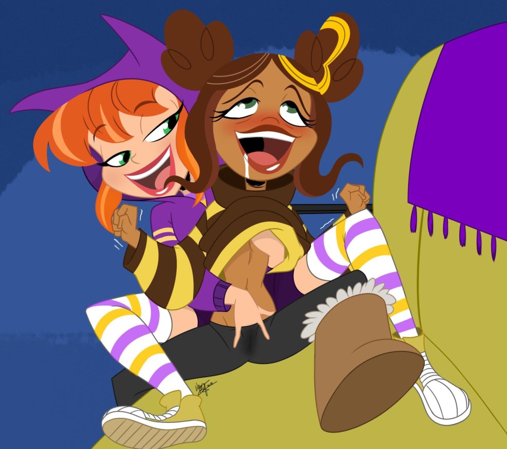 Harley Quinn and Batgierl XXX