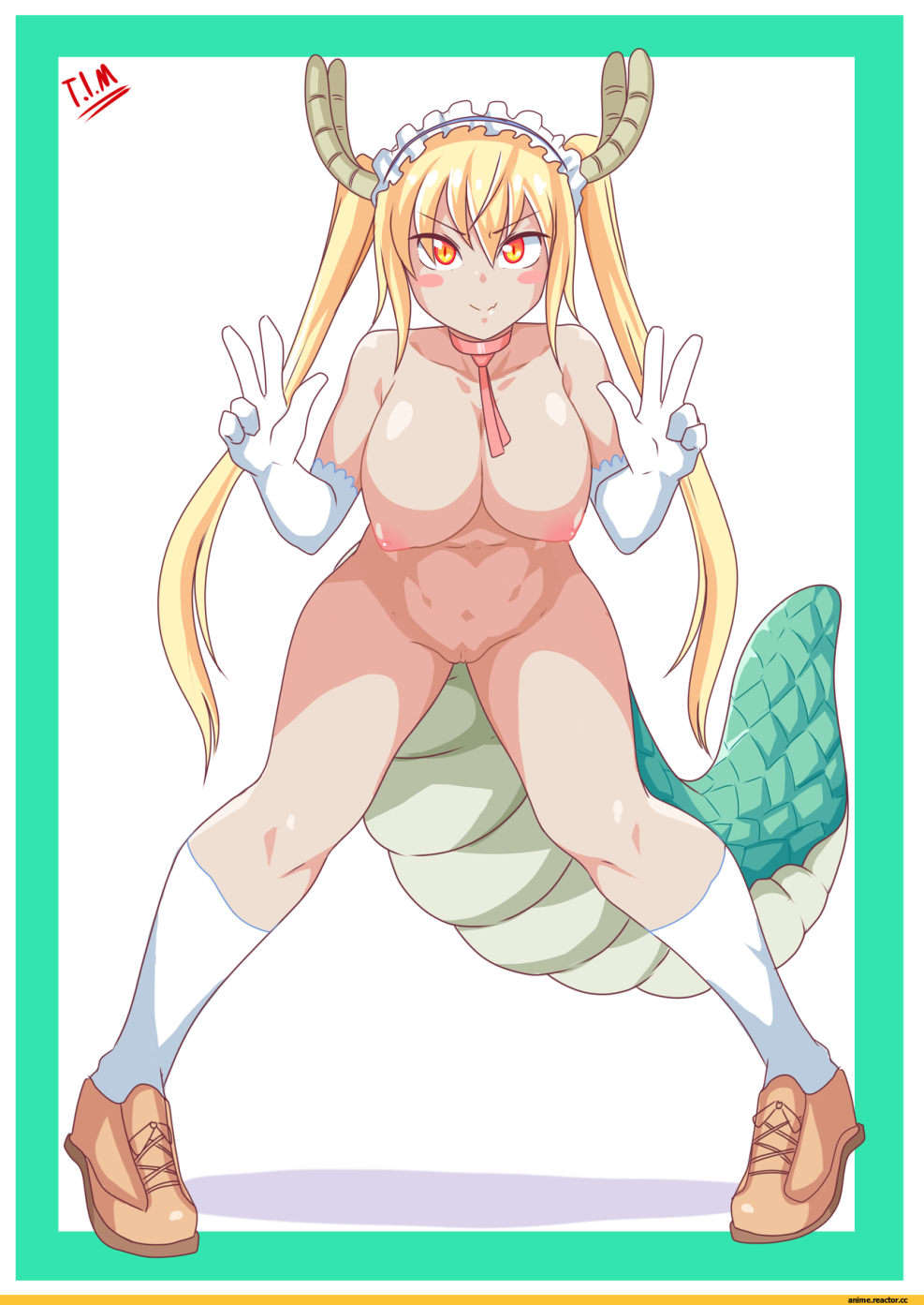 Kobayashi and her maid-dragon Hentai