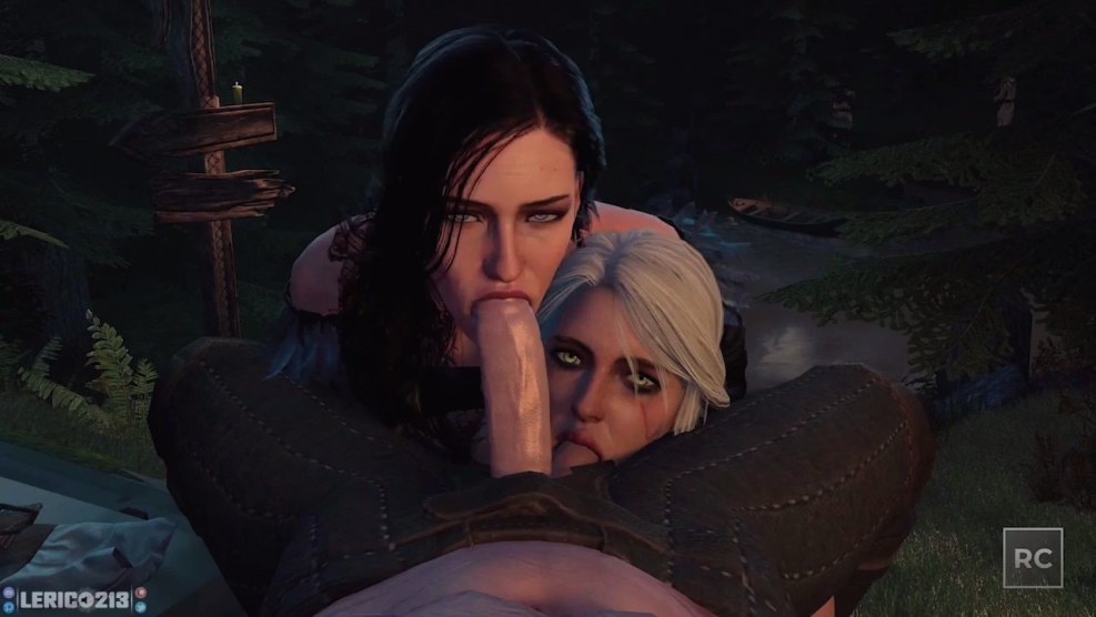 Ciri and Triss