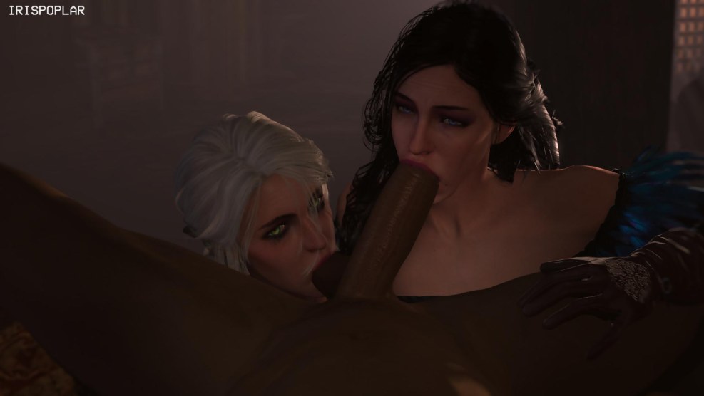 Witcher 3 Ciri and Yennifer Anilingus