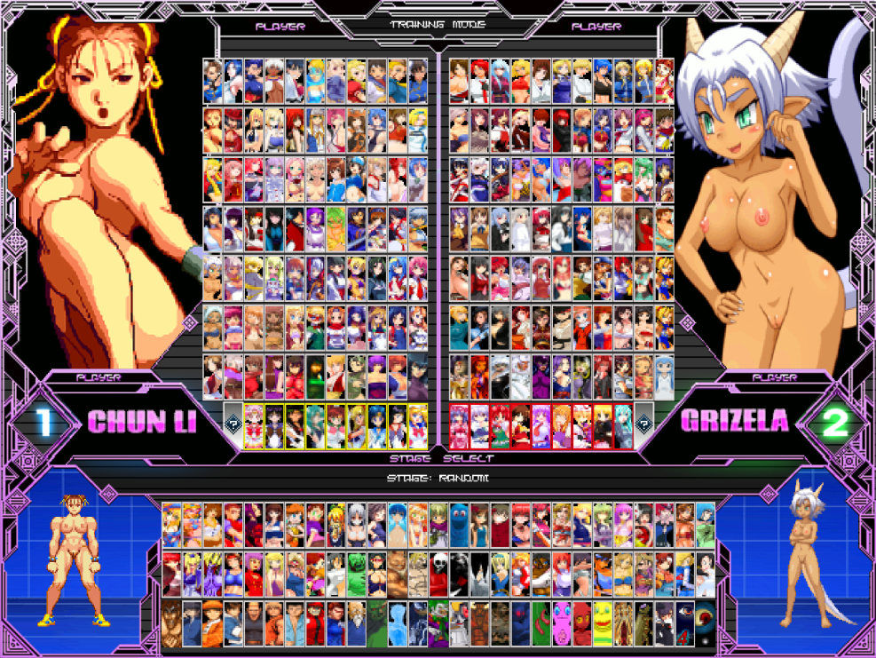 Mugen Hentai characters