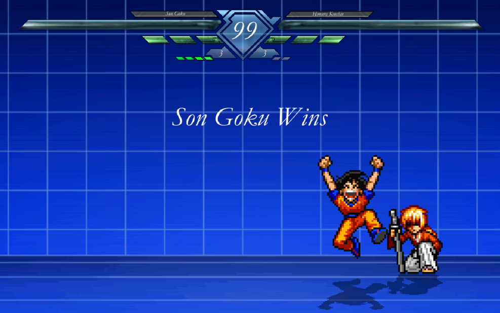 Characters of the game Mugen