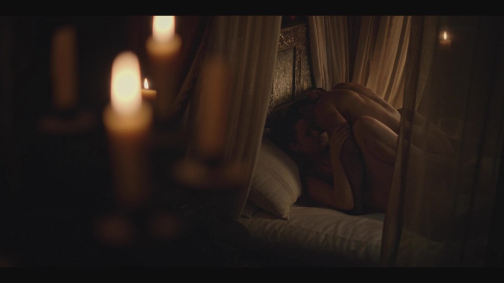 Katherine Langford in underwear