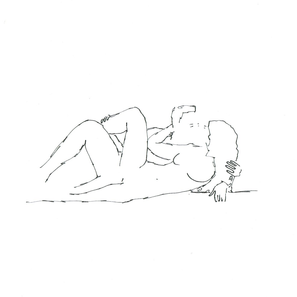 Erotic drawings posture 69