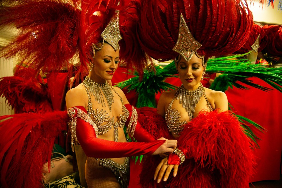 Fake naked moulins rouis boobs