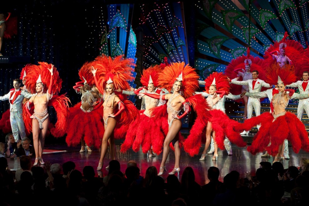 Kabare Moulin Rouge in Paris