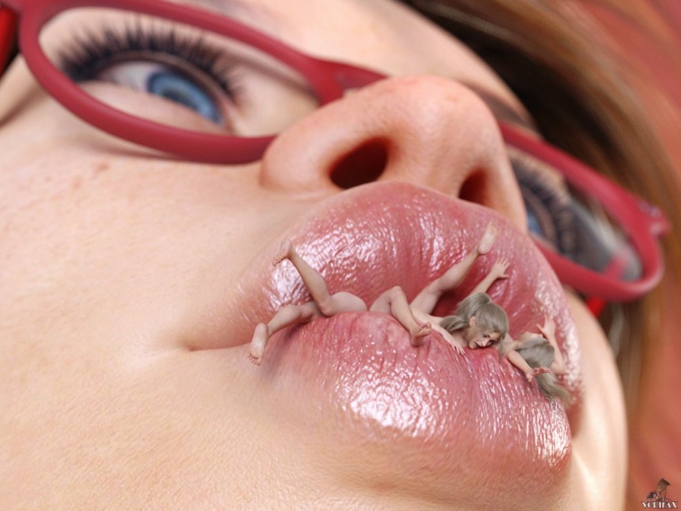 Hentai mucus giantess