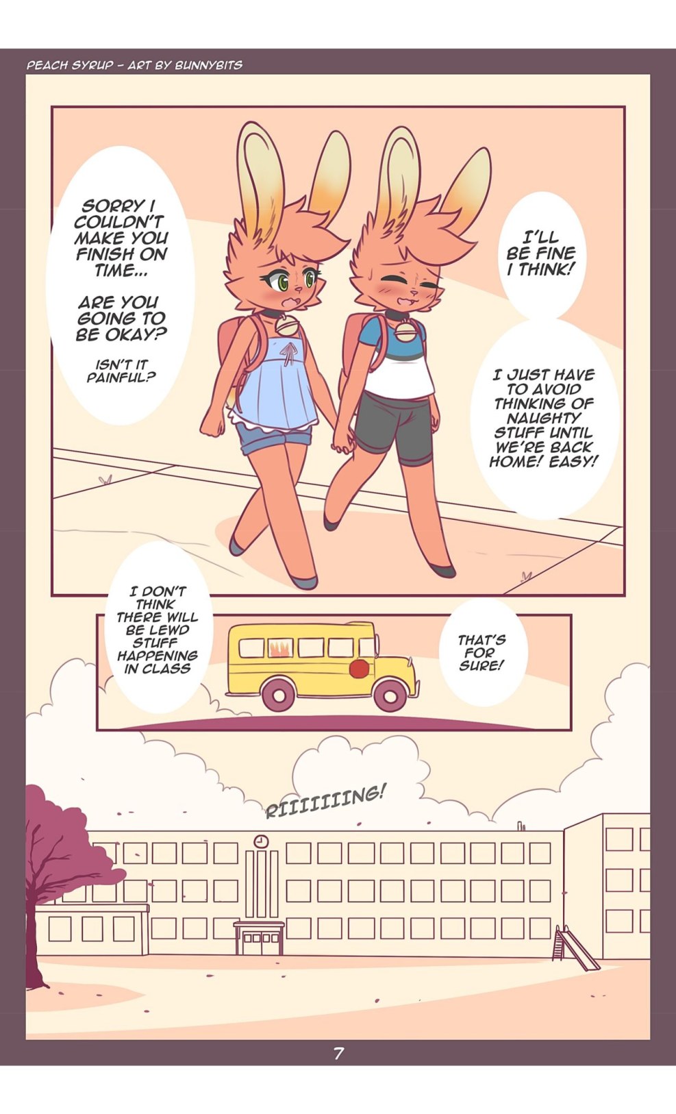 Peach Syrup by Bunnybits