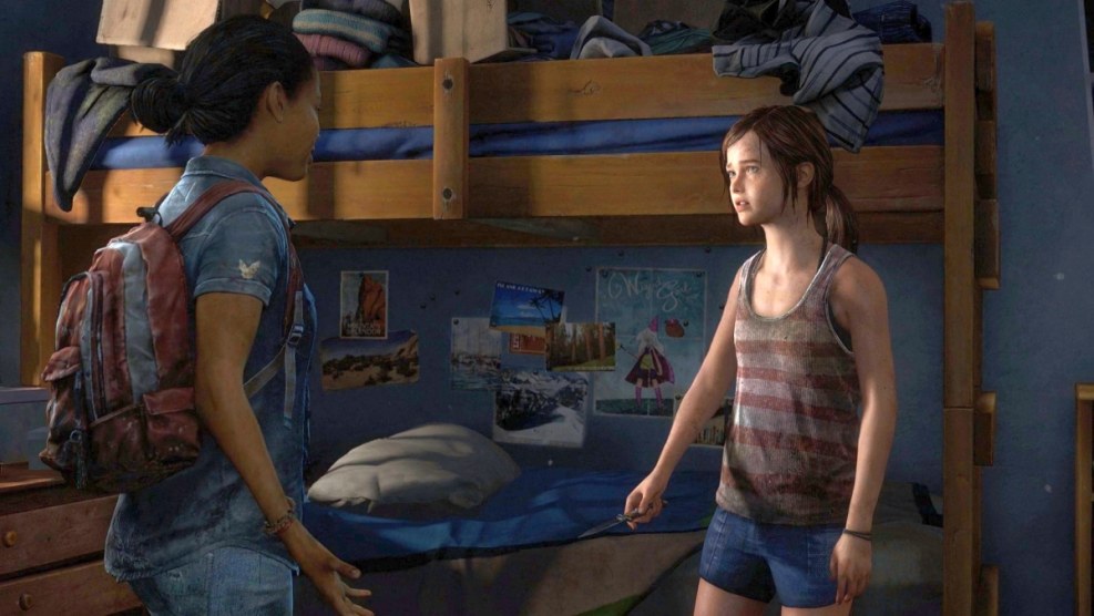 The Last of Us Sarah and Clementine