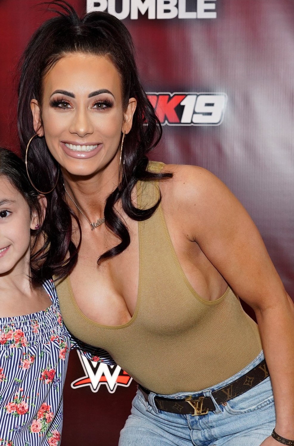 Carmella WWE chest