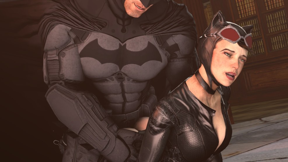 Selina Kyle Naked Batman Arkham