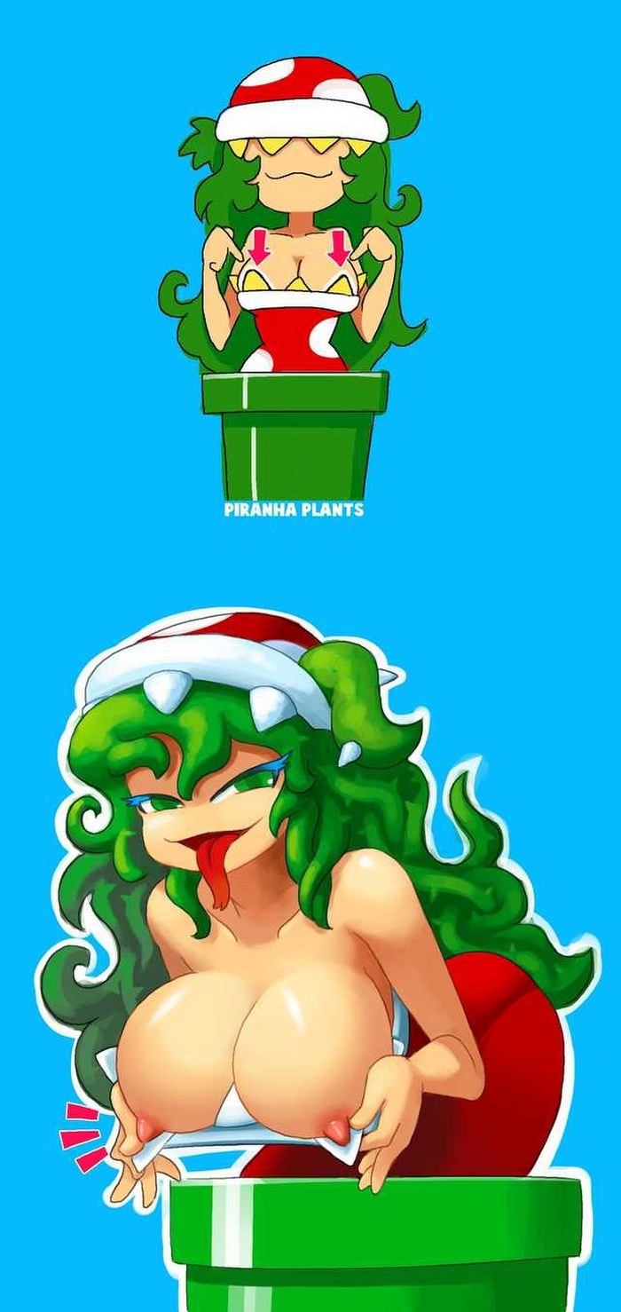 Mario Minus8 Piranha Plant Hentai