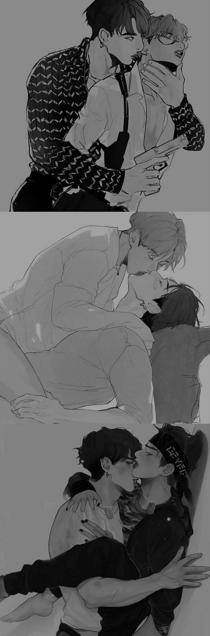 Kim Taehen and Jung Jungkook 2019