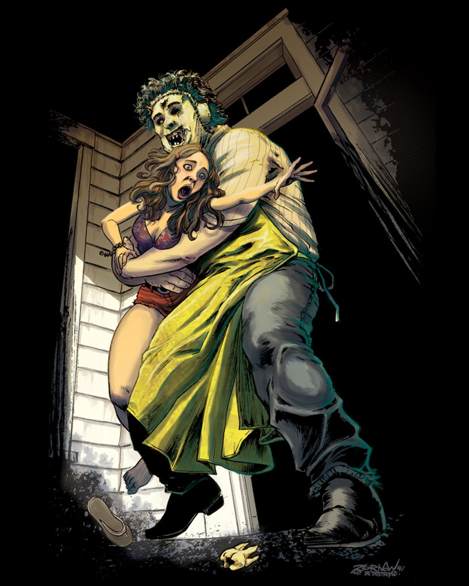 Texas massacre of chainsaw art