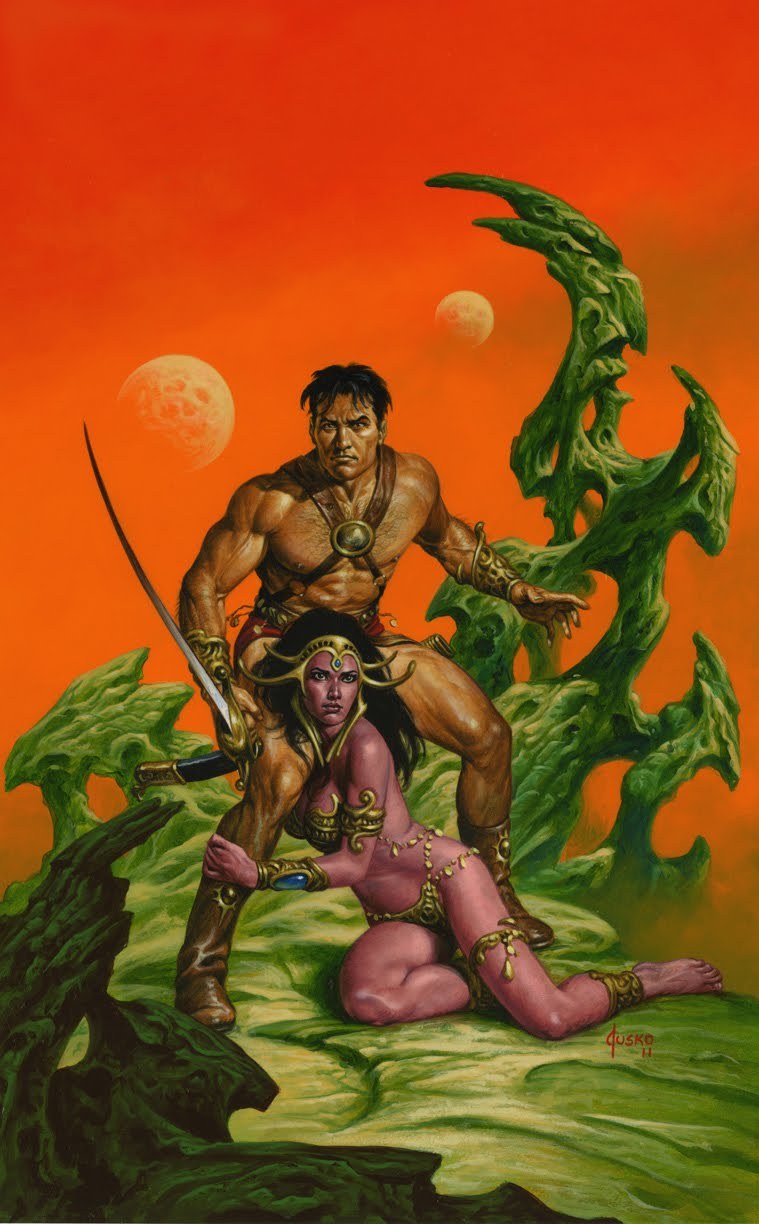 Girl pierced by an arrow