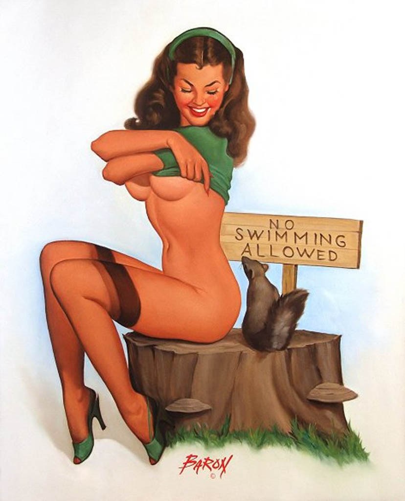 PIN-up erotic Alberto Vargas