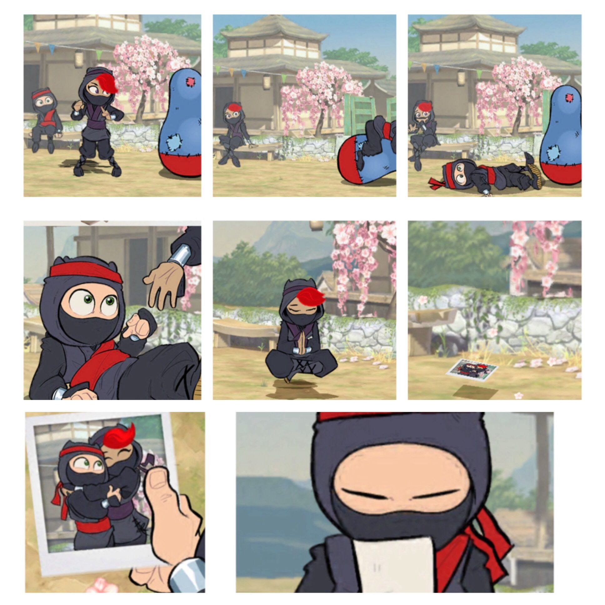 Clumsy ninja porn