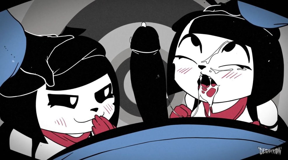 Hentai Derpixon Mine and Dash Mime