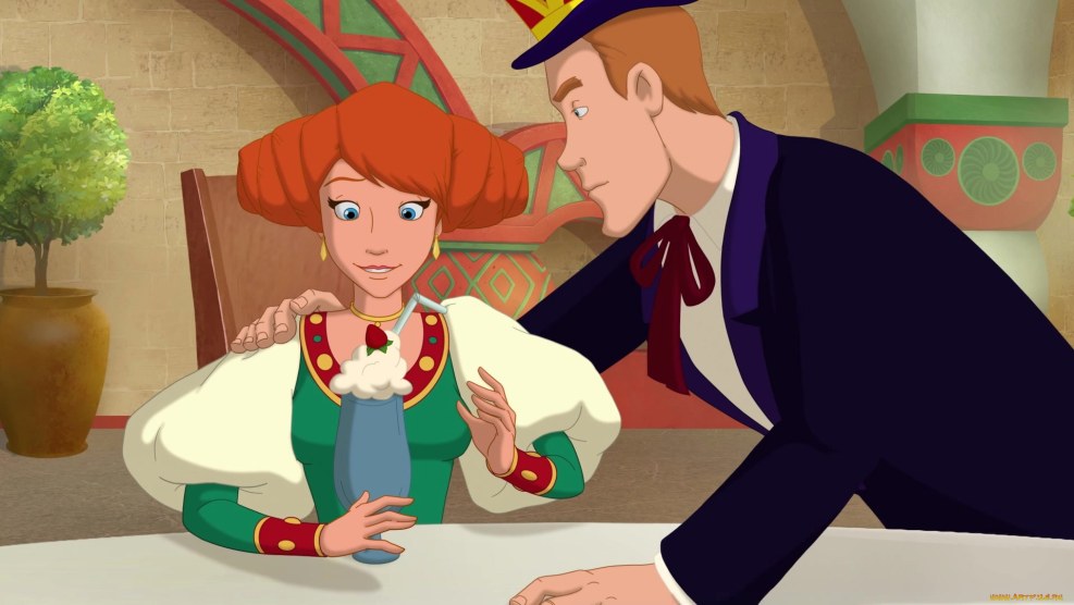 Girl in the cap drawing