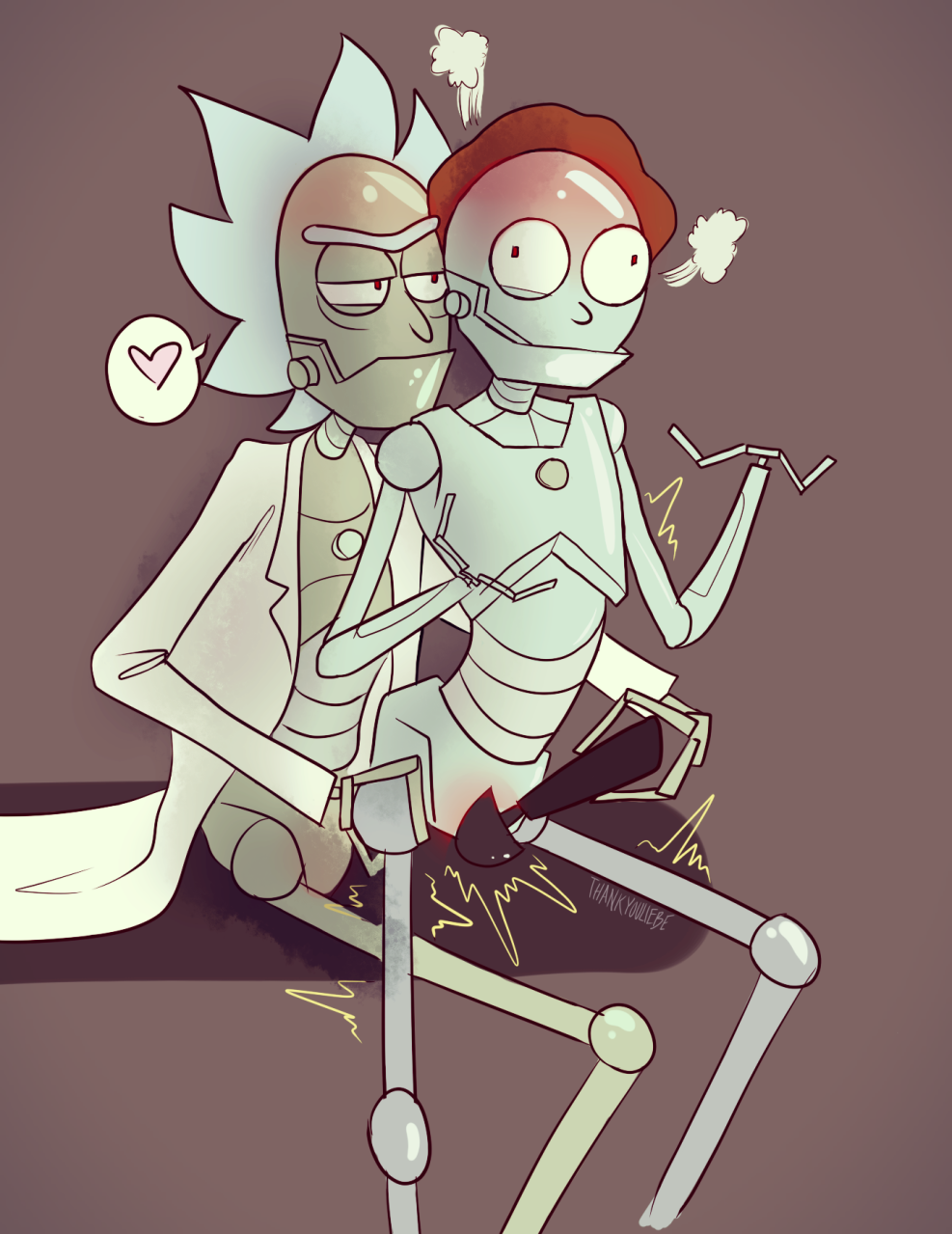 Rick and Morty XXX Mortis and Rick