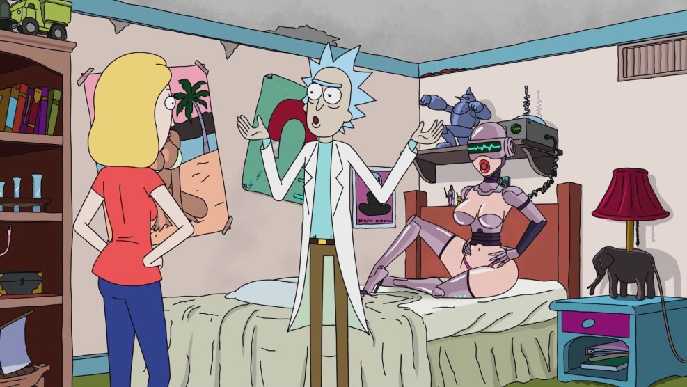 Rick and Morty Robot Gwendolin