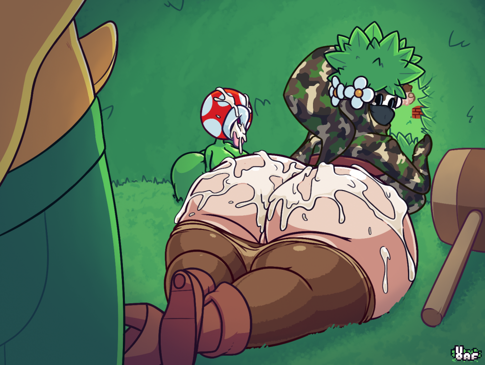 Hentai pirana flower mario Futa