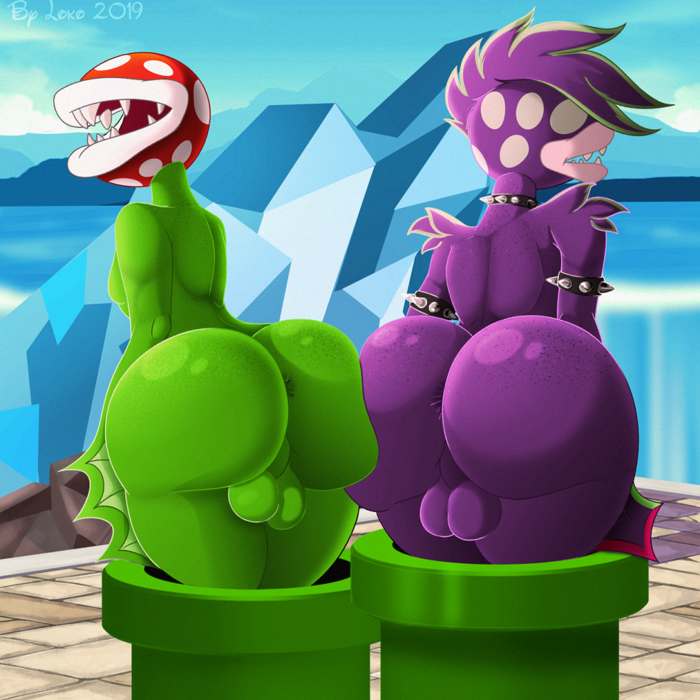 Hentai Mario Plants ASS