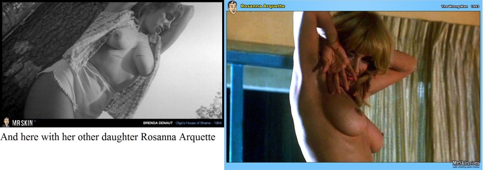 Actress Rosanna Arquette Nudozhnka in the film