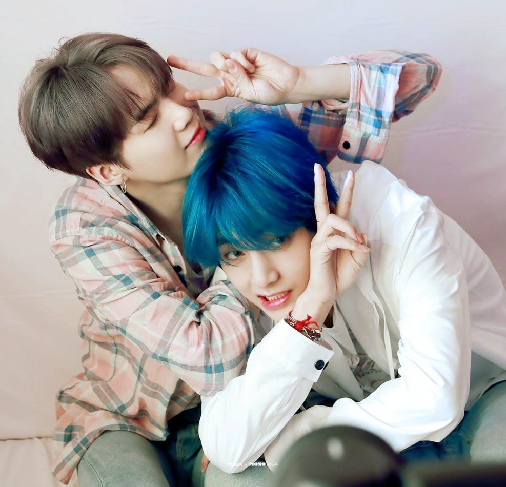 Hosok and Jimin Kiss