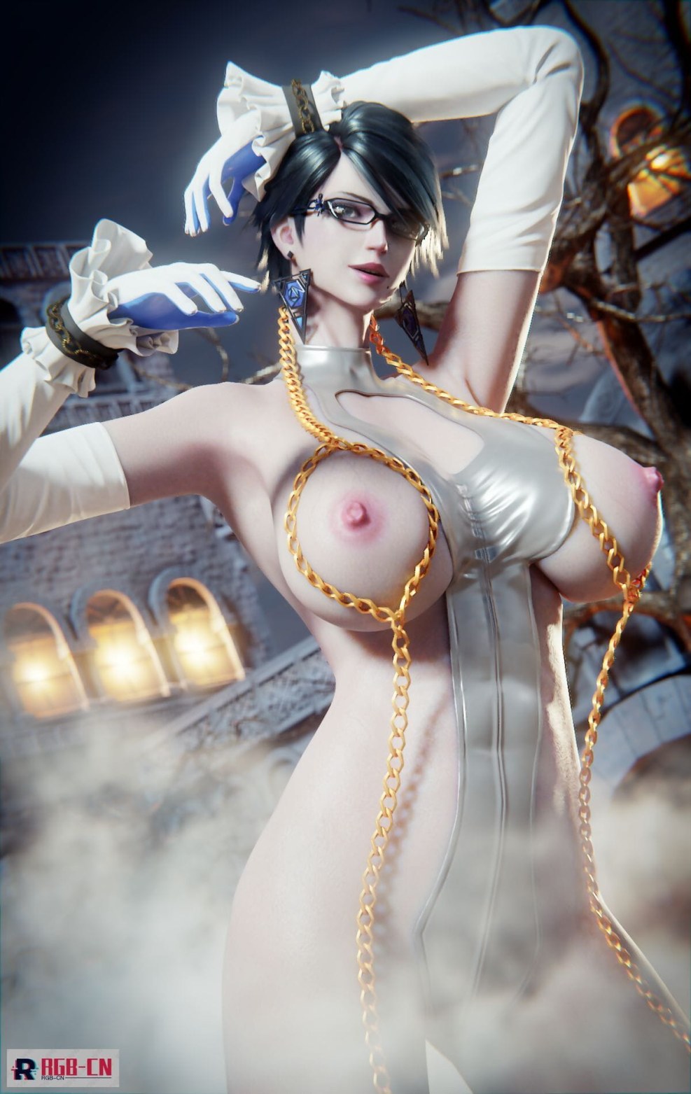 Bayonetta Cosplay Tits