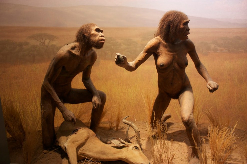 Naked ancient people
