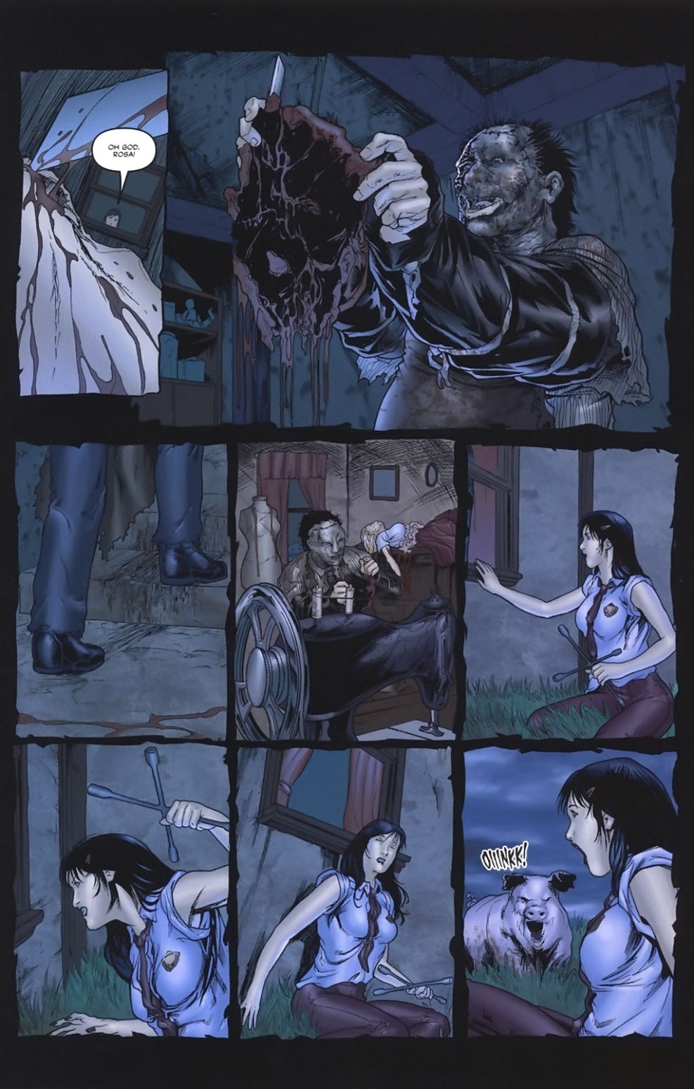 Texas massacre of the chainsaw (Wildstorm Publishing House)