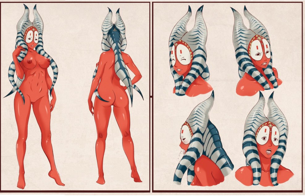 Star Wars Shaak Ti Rule 34