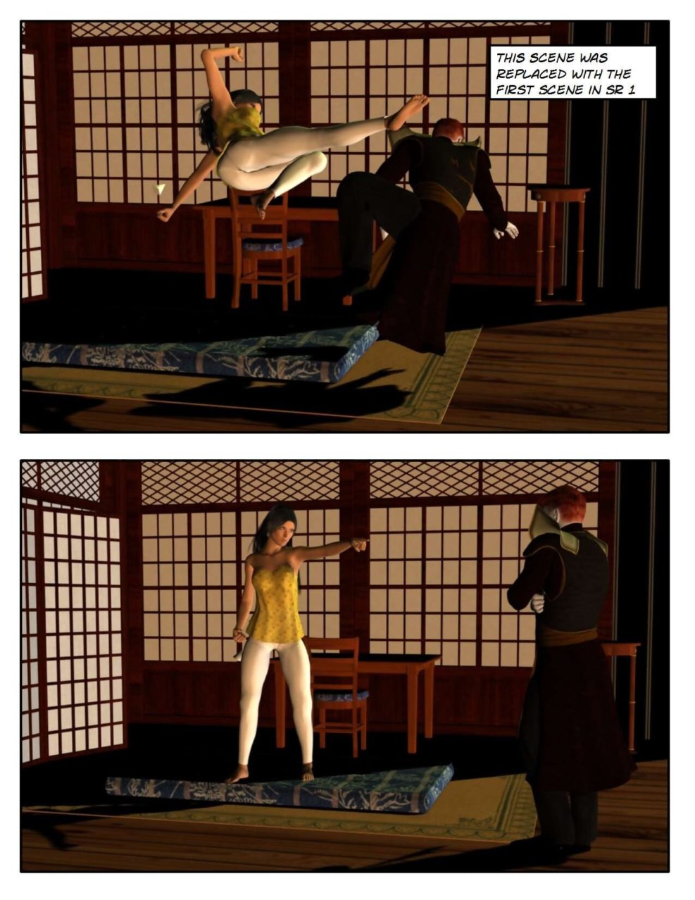 Cowshed for people naked naked