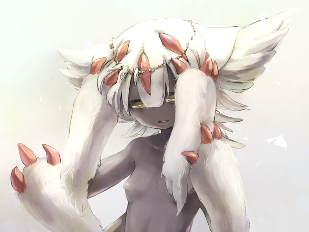 Hentai Furry with white hair