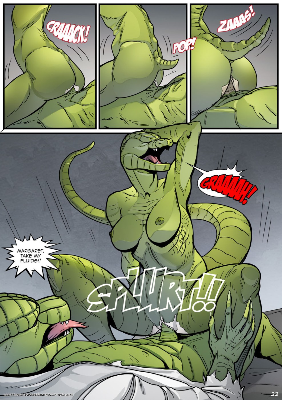 Hentai reptile comics
