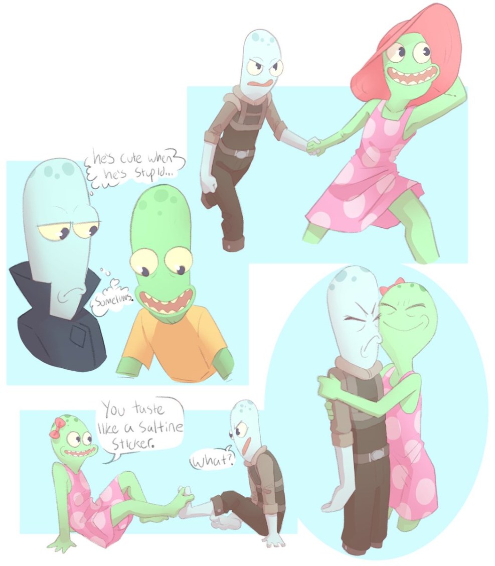 Solar opposites and Rick and Morty